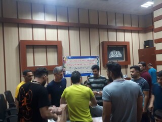 گزارش تصویری از دوره ماساژورزشی در تبریز