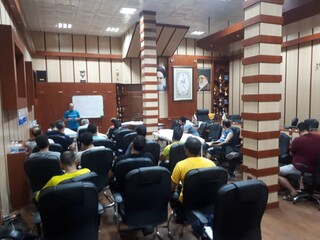 گزارش تصویری از دوره ماساژورزشی در تبریز