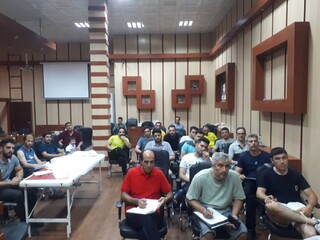 گزارش تصویری از دوره ماساژورزشی در تبریز