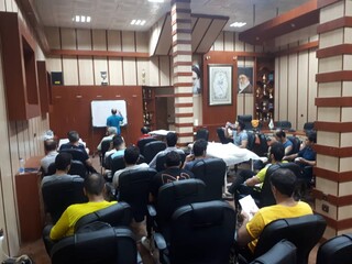 گزارش تصویری از دوره ماساژورزشی در تبریز