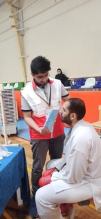 پوشش پزشکی المپیاد دانشجویان در تبریز