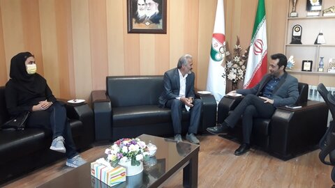 دیدار رئیس هیات با مدیر کل - چهار محال وبختیاری