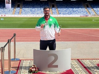 ملی پوش شیرازی پس از درمان در هیات پزشکی ورزشی فارس ۲ مدال جهانی کسب کرد