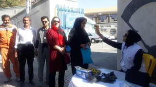 برپایی ایستگاه تندرستی - چهار محال و بختیاری