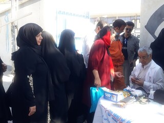 برپایی ایستگاه تندرستی - چهار محال و بختیاری