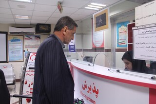 آغاز رسمی سومین پویش اهدای خون جامعه ورزش و جوانان با اهدای خون دکتر نوروزی