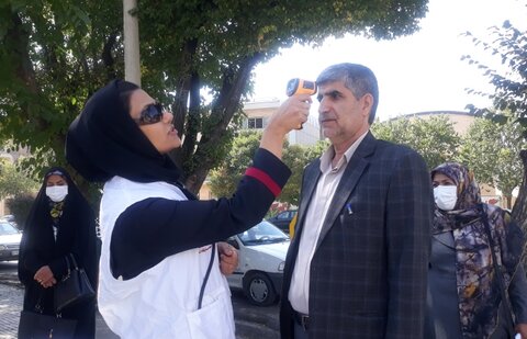 برپایی ایستگاه تندرستی - چهار محال و بختیاری