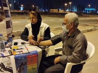 چهارمین طرح سراسری ایستگاه رایگان تندرستی گرامیداشت هفته تربیت بدنی در هرمزگان