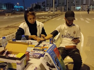 چهارمین طرح سراسری ایستگاه رایگان تندرستی گرامیداشت هفته تربیت بدنی در هرمزگان