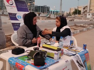 چهارمین طرح سراسری ایستگاه رایگان تندرستی گرامیداشت هفته تربیت بدنی در هرمزگان