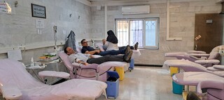 شرکت کادر هیات پزشکی ورزشی آذربایجان شرقی در پویش اهدای خون