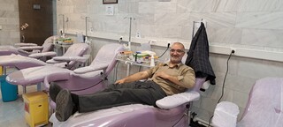 شرکت کادر هیات پزشکی ورزشی آذربایجان شرقی در پویش اهدای خون