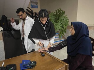 ایستگاه تندرستی مهر 1401 ساری