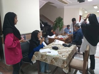 ایستگاه تندرستی مهر 1401 ساری