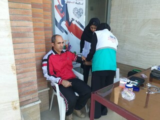 ایستگاه تندرستی مهر 1401 ساری