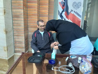 ایستگاه تندرستی مهر 1401 ساری