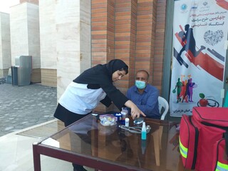 ایستگاه تندرستی مهر 1401 ساری