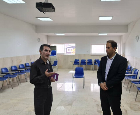 بازدید دبیرو نایب رئیس هیات پزشکی گیلان از شهرستان بندرانزلی