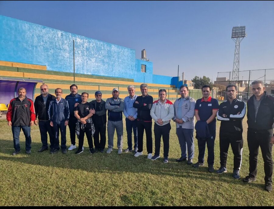 حضور پرسنل هیات پزشکی ورزشی در مراسم ورزش صبحگاهی بمناسبت هفته تربیت بدنی