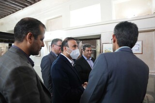 بازدید دبیر فدراسیون پزشکی ورزشی از موزه تاریخ پزشکی در بوشهر