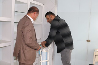 بازدید مسوول کمیته نظارت هیات پزشکی ورزشی فارس به همراه رییس اداره ورزش و جوانان شهرستان شیراز و رییس هیات نجات غریق فارس از استخر کوثر شیراز