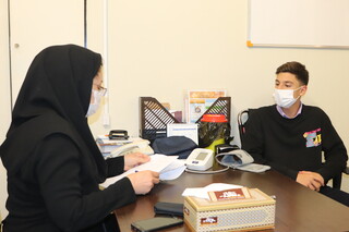 انجام معاینات پزشکی از تیم واترپلوی فارس اعزامی به مسابقات کشوری توسط هیات پزشکی ورزشی