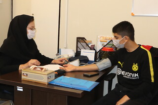 انجام معاینات پزشکی از تیم واترپلوی فارس اعزامی به مسابقات کشوری توسط هیات پزشکی ورزشی