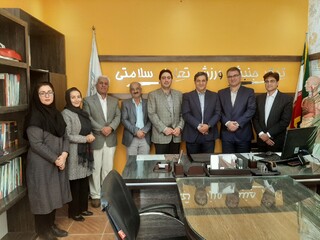 برگزاری جلسه هیات رئیسه پزشکی ورزشی یزد با حضور دکتر اردیبهشت