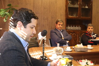 دیدار دکتراردیبهشت دبیرفدراسیون،ناصراشکانی مسوول امور استان ها و دکتر بنی جمالی رییس کمیته خدمات درمان فدراسیون با رییس و مسئولین کمیته های هیات زشکی ورزشی فارس