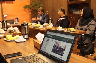 دیدار دکتراردیبهشت دبیرفدراسیون،ناصراشکانی مسوول امور استان ها و دکتر بنی جمالی رییس کمیته خدمات درمان فدراسیون با رییس و مسئولین کمیته های هیات زشکی ورزشی فارس