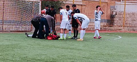 پوشش پزشکی مسابقات فوتبال جام پرچم