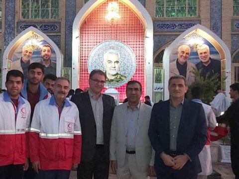 تجدید میثاق خانواده پزشکی ورزشی با سردار شهید حاج قاسم سلیمانی