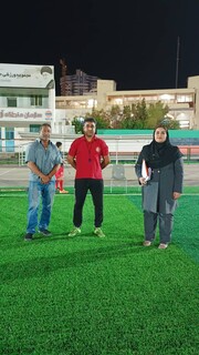 بازدید از اماکن ورزشی شهرستان قشم