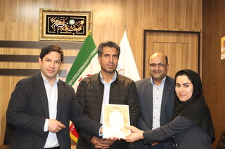 تجلیل از کارکنان هیات پزشکی ورزشی فارس توسط دکتر کاوه باشتی