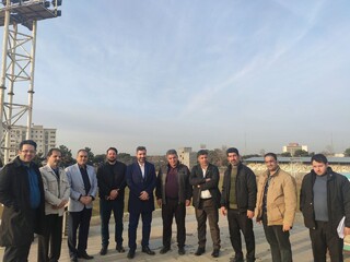 جلسه با شهردار منطقه 2 کرج و بازدید ایشان از هیات پزشکی ورزشی استان البرز