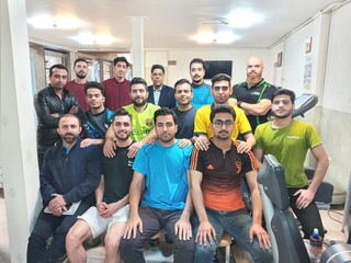 پایان دوره ماساژ ورزشی در هیات پزشکی ورزشی استان مرکزی
