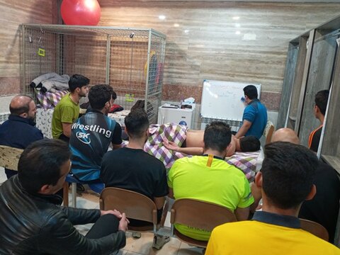 پایان دوره ماساژ ورزشی در هیات پزشکی ورزشی استان مرکزی