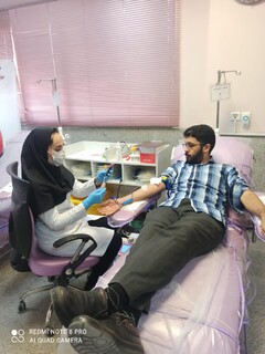 اجرای طرح سراسری اهدای خون بمناسبت سالگرد سردار شهید سلیمانی در یزد