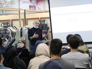 روز پایانی دوره آموزشی فیزیوتراپیست تیم