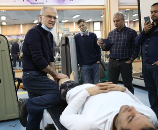 روز پایانی دوره آموزشی فیزیوتراپیست تیم