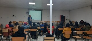 برگزاری کارگاه دانش افزایی در محل سالن اجتماعات دانشگاه پیام نور شهرستان کوهدشت