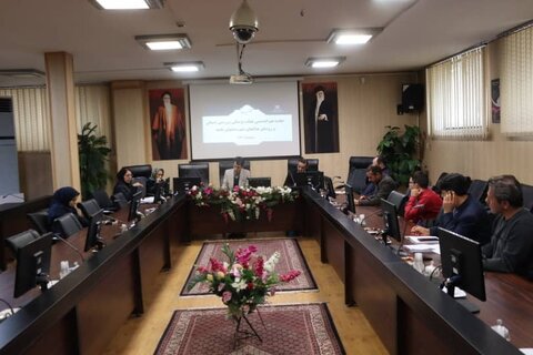 جلسه روسای شهرستانها در زنجان