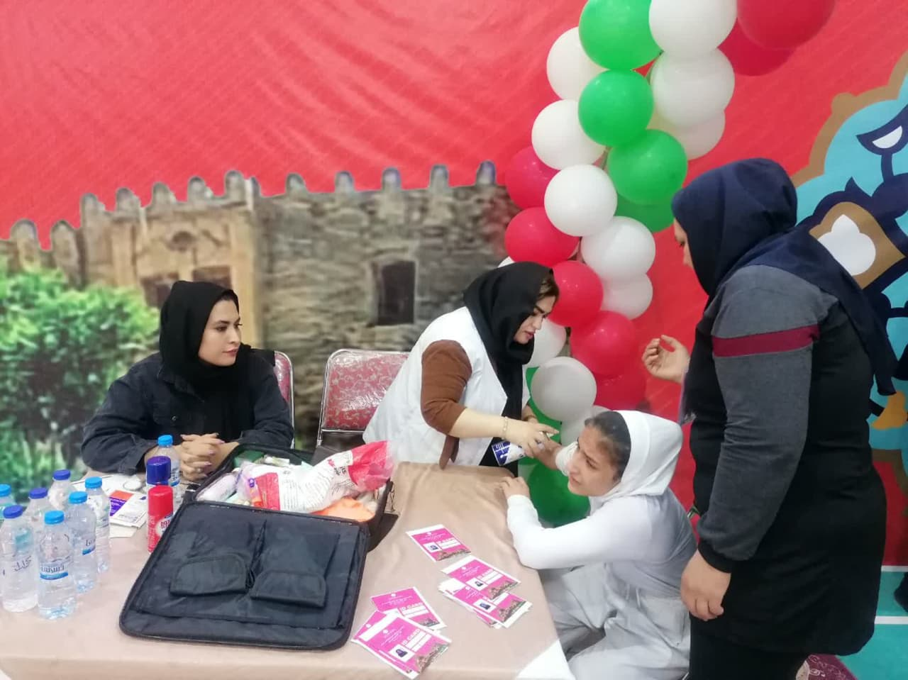 پوشش مسابقات هیات پزشکی ورزشی مسابقات کشوری و انتخابی تیم ملی جودو بانوان