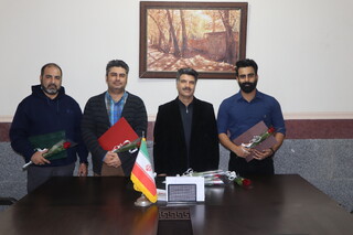 تجلیل از آقایان هیات پزشکی ورزشی خوزستان