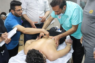 پایان دوره ماساژ اصلی هیات پزشکی ورزشی فارس