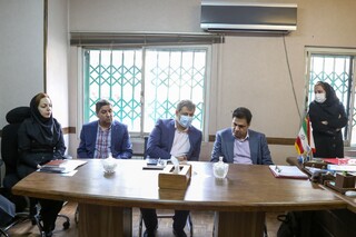 مراسم معارفه رئیس جدید هیات پزشکی ورزشی استان تهران