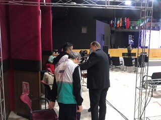 پوشش پزشکی مسابقات مستر یونیورس بدنسازی و پرورش اندام