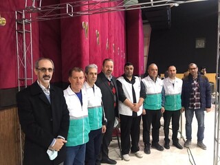 پوشش پزشکی مسابقات مستر یونیورس بدنسازی و پرورش اندام