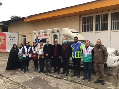 پوشش پزشکی مسابقات بین المللی مستر یونیورس در رشته های محتلف بدنسازی و پرورش اندام در شهرستان رامسر