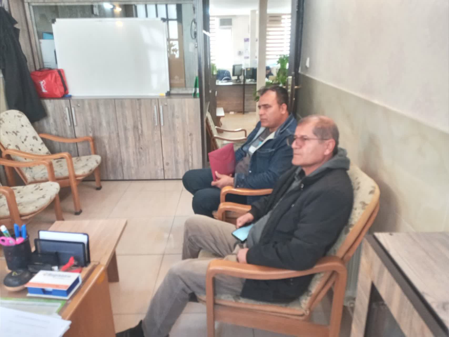 جلسه مسئول کمیته خدمات درمانی هیئت پزشکی ورزش استان مرکزی باهیات بدنسازی و پرورش اندام استان